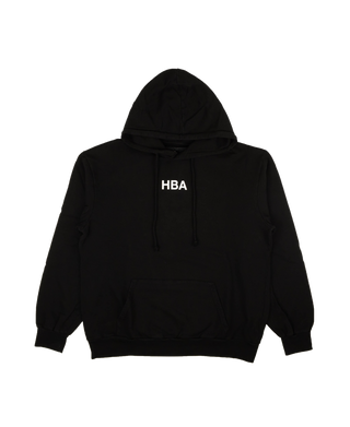 Hood By Air Logo Hoodie - Black