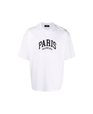 White Balenciaga TSHIRT PARIS